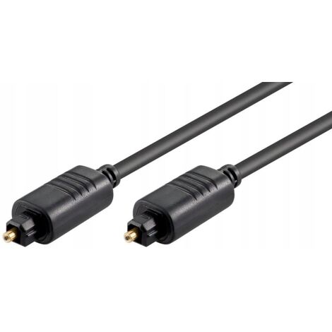 Microconnect TT650BKAD cable de audio 5 m TOSLINK Negro