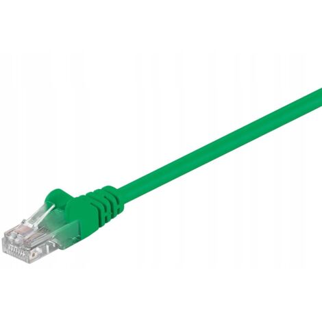 MicroConnect U/UTP CAT5e 0,25 m, grünes PVC