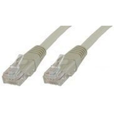 MicroConnect U/UTP CAT5e 0,5 m Grau 10 Stück