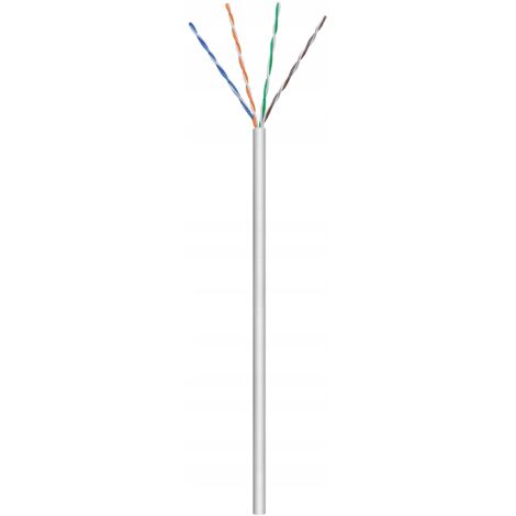 MicroConnect U/UTP CAT5e 100m PVC grigio