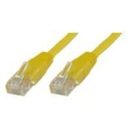 MicroConnect U/UTP CAT5e 10M Gelb PVC