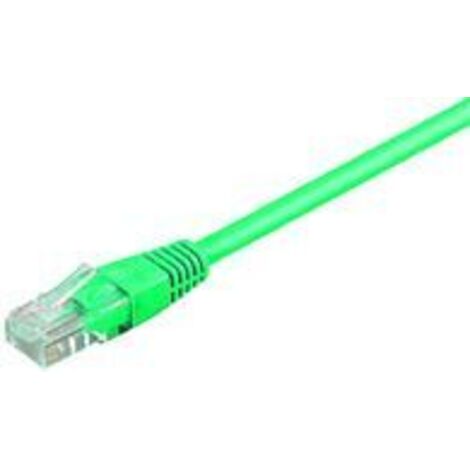 MicroConnect U/UTP CAT5e 10M Grün PVC