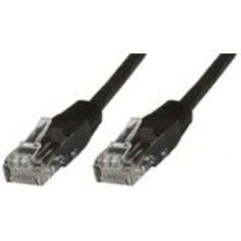MicroConnect U/UTP CAT5e 1,5 m, schwarzes PVC