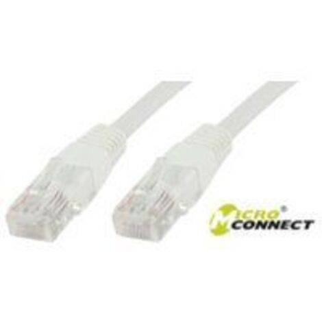 MicroConnect U/UTP CAT5e 2M PVC bianco