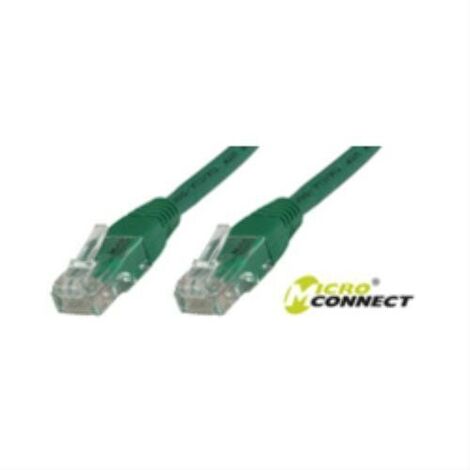MicroConnect U/UTP CAT5e 2M PVC verde