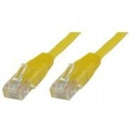 MicroConnect U/UTP CAT5e 3M Gelb PVC