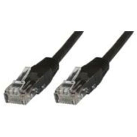 MicroConnect U/UTP CAT5e 5M Schwarzes PVC