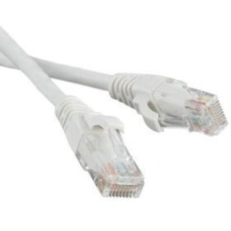 MicroConnect U/UTP CAT6 0,3 m, Weiß, LSZH