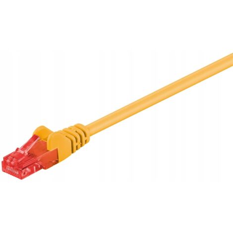 MicroConnect U/UTP CAT6 0,5M PVC giallo