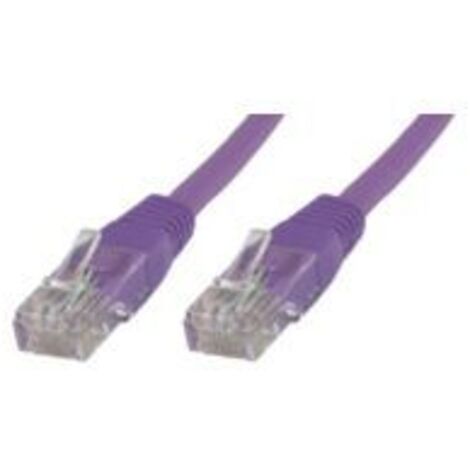 MicroConnect U/UTP CAT6 10M Lila LSZH