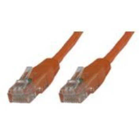 MicroConnect U/UTP CAT6 10M Orange LSZH