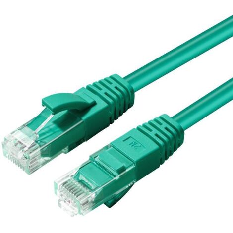 MicroConnect U/UTP CAT6 20M Verde LSZH