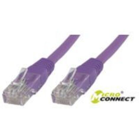 MicroConnect U/UTP CAT6 2M Lila LSZH