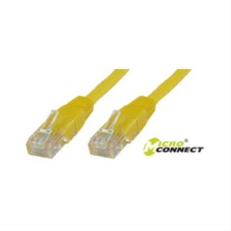 MicroConnect U/UTP CAT6 5M PVC amarillo