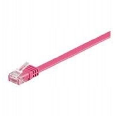 MicroConnect U/UTP CAT6 5M Rosa LSZH