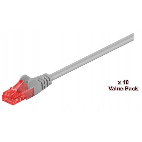 MicroConnect U/UTP CAT6 7M GRIGIO CONFEZIONE DA 10
