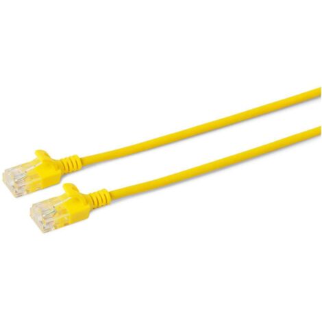 MicroConnect U/UTP CAT6A Slim 7.5M Amarillo, V-UTP6A075Y-SLIM