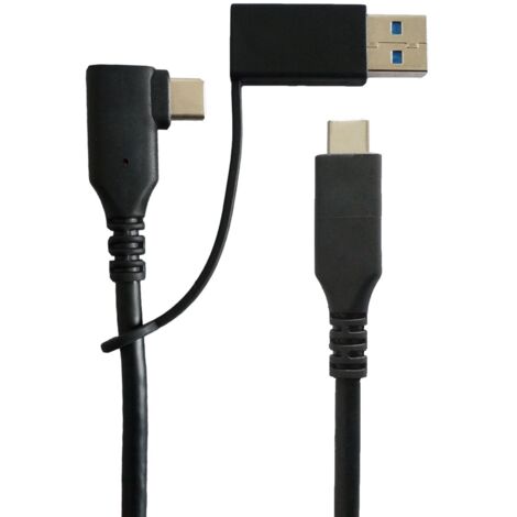 MicroConnect USB-C auf USB + abgewinkelter Adapter