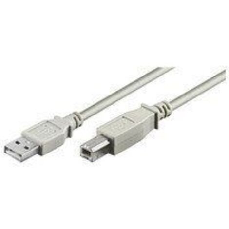 Microconnect USBAB5 cable USB 5 m USB 2.0 USB A USB B Blanco