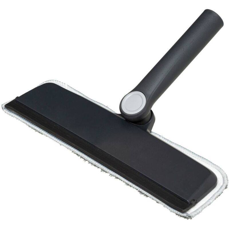 5five Simply Smart - Kopfstückmikrofaser-fensterwischer Click & Clean Grau - 5five