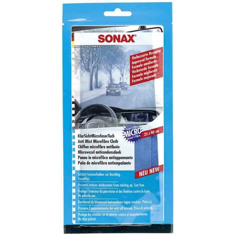 SONAX Microfasertuch KlarSicht 25 x 40 cm