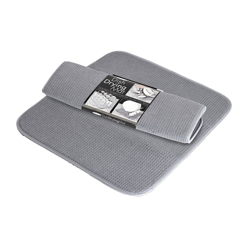 Microfiber Sink Mat - Elegant design, quick drying - Dishwasher safe