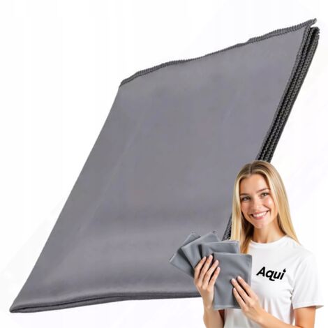 MICROFIBRA SUAVE Y DENSA, APTA PARA BARNIZ, ESPUMA, VENTANAS, ESPEJOS Y VIDRIOS 40X40