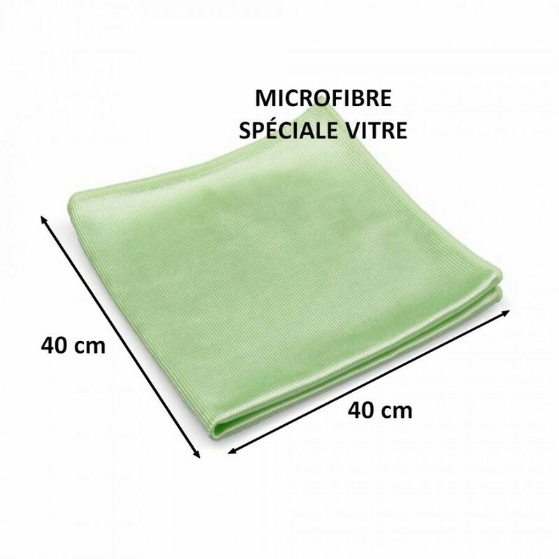 Microfibre 40x40cm top vitres