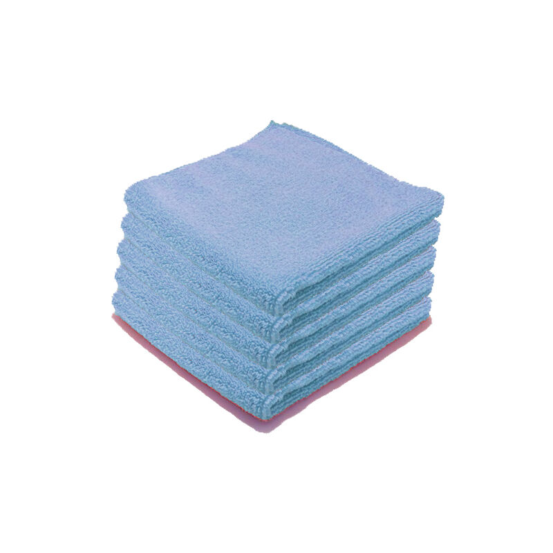 Microfibre Luxe entretien courant - par 5 - couleur au choix - bleu