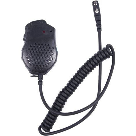 Micrófono Dual PTT Original Handheld Microphone Speaker for UV-82 UV-82L UV-8D UV-89 UV-82HX UV-82HP GT-5TP Walkie Talkie Portable Radio UV-82M