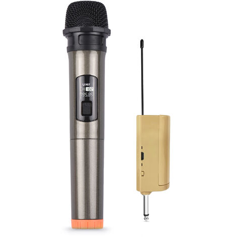 Micrófono Inalámbrico Bluetooth Wireless Micrófono Karaoke Portátil con Altavoz Incorporado para KTV & Casa Compatible con iPhone iPad PC Android iOS Blue 