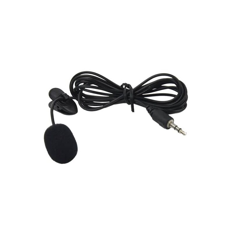 

Microfono mini con clip 3.5mm para ordenador 1 M Negro