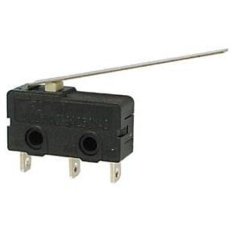 Microinterruptor 5A, Palanca de mando larga