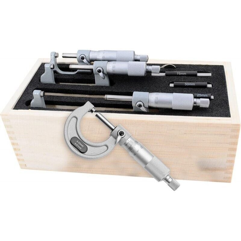 Micromètre Set 0-100mm Fortis