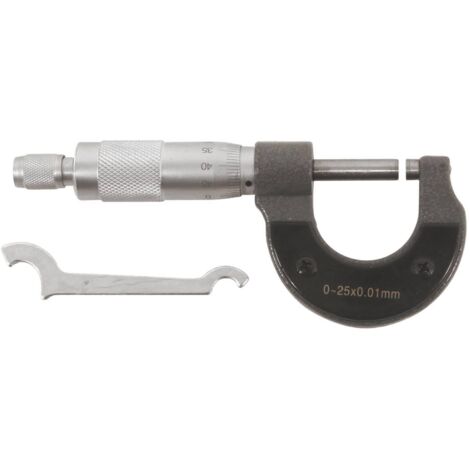 Micromètre d'extérieur 0-25mm haute qualité - AC 0517 - CLAS Equipements