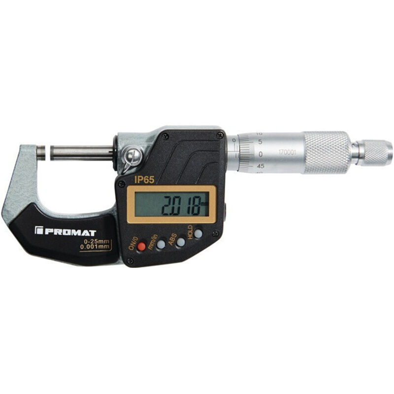 Micromètre din 863/1 IP65 25-50 mm numérique