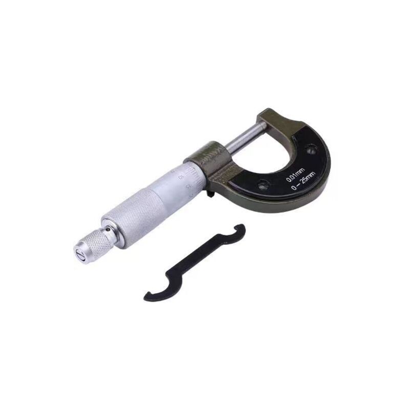 Micromètre Extérieur Professionnel de Précision pour Machiniste, Micromètre en Alliage Stable Mesure Précise de L'épaisseur de La Surface Micromètre