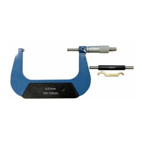 Micromètre Extérieur RS PRO 100mm à 125mm ( Prix pour 1 )