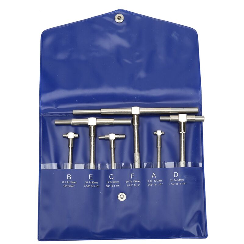 Treetalk - Micrometre Interieur, Micrometre Interieur 3 Touches, Jauge D'alesage Numerique, Jauges Télescopique 8-150 mm, Réglable Diamètre Intérieur