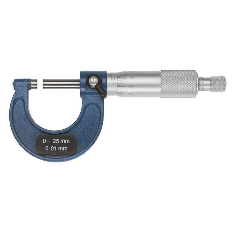 Fervi - Micrometro centesimale per esterni 0 - 25 mm m033/00/25