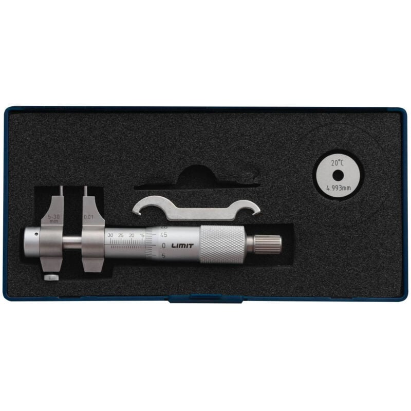 

Micrómetro interno 5 - 30 mm. Precisión 0.007 - Limit