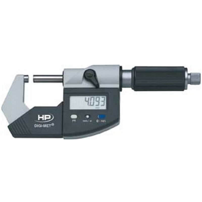 

Micrómetro numérico DIGI-MET® RS 232 y Digimataic, rango de medida : 25-50 mm, Ø de la tecla móvil 6,5 mm, Paso de la broca 0,635 mm