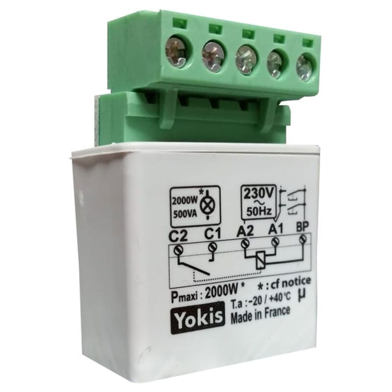 Yokis - Convertisseur pour contact permanent de volet roulant CVI34E 5454806