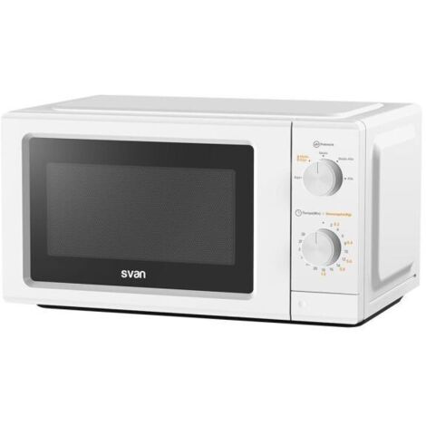 Microondas 19L 700W SVAN SMW19700 Blanco