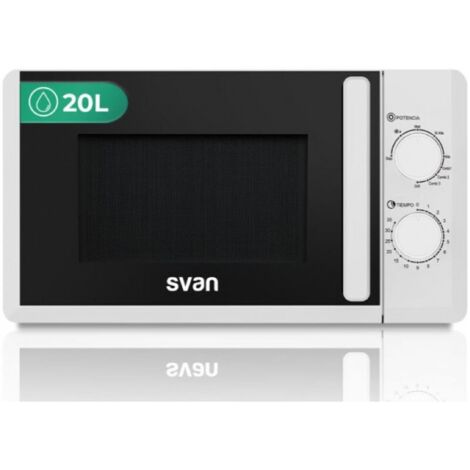 Microondas 20L 700W con Grill SVAN SMW2701G Blanco