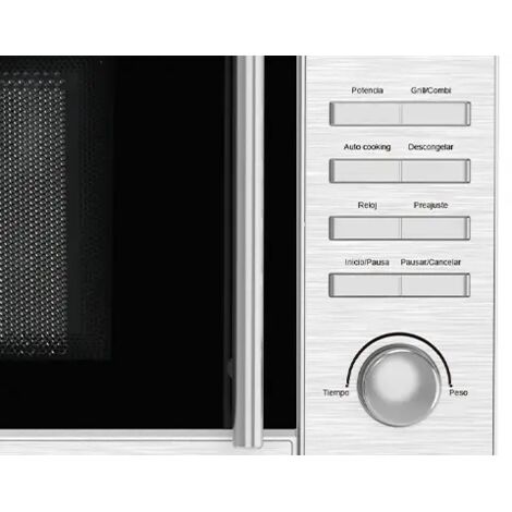 Microondas 20L con Grill HYUNDAI HME207DGI00 Inox
