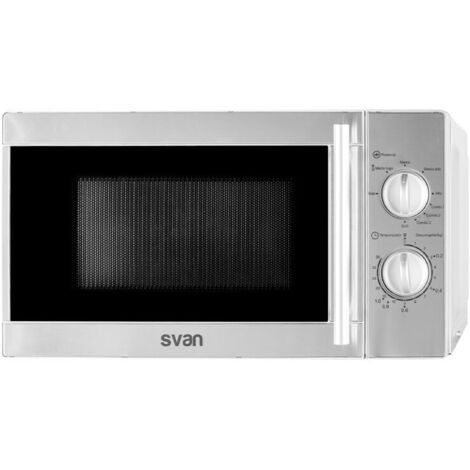 Microondas 20L SVAN SMW2700GX Inox   Inox, 700W, 1000W