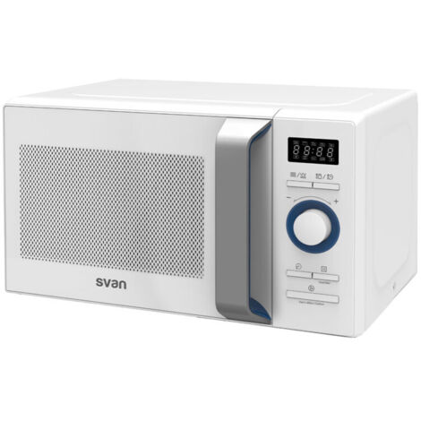 Microondas 20L SVAN SMW2800DGB Blanco   Sobremesa, 800W, 1000W,