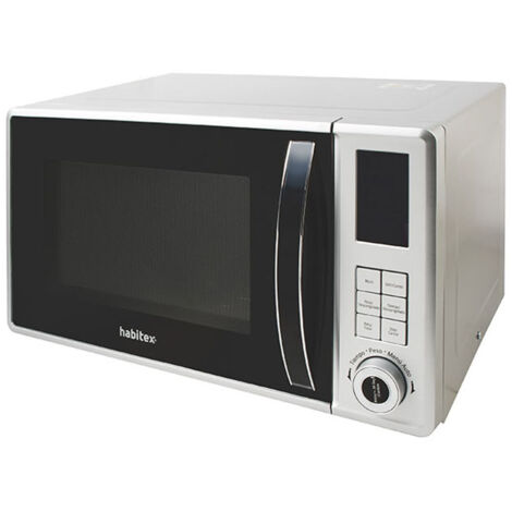 MICROONDAS 23 L.800W DIGIT.SILVER GRILL -