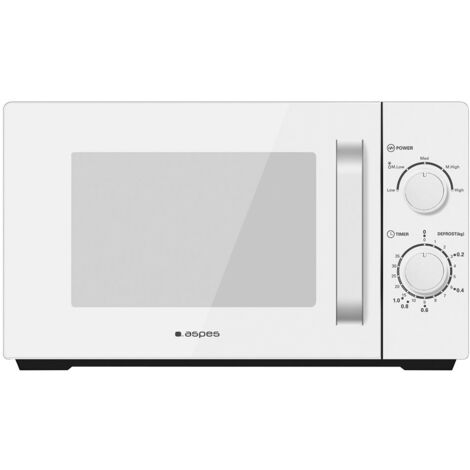 Microondas ASPES AMW120BE Blanco Espejo 20L